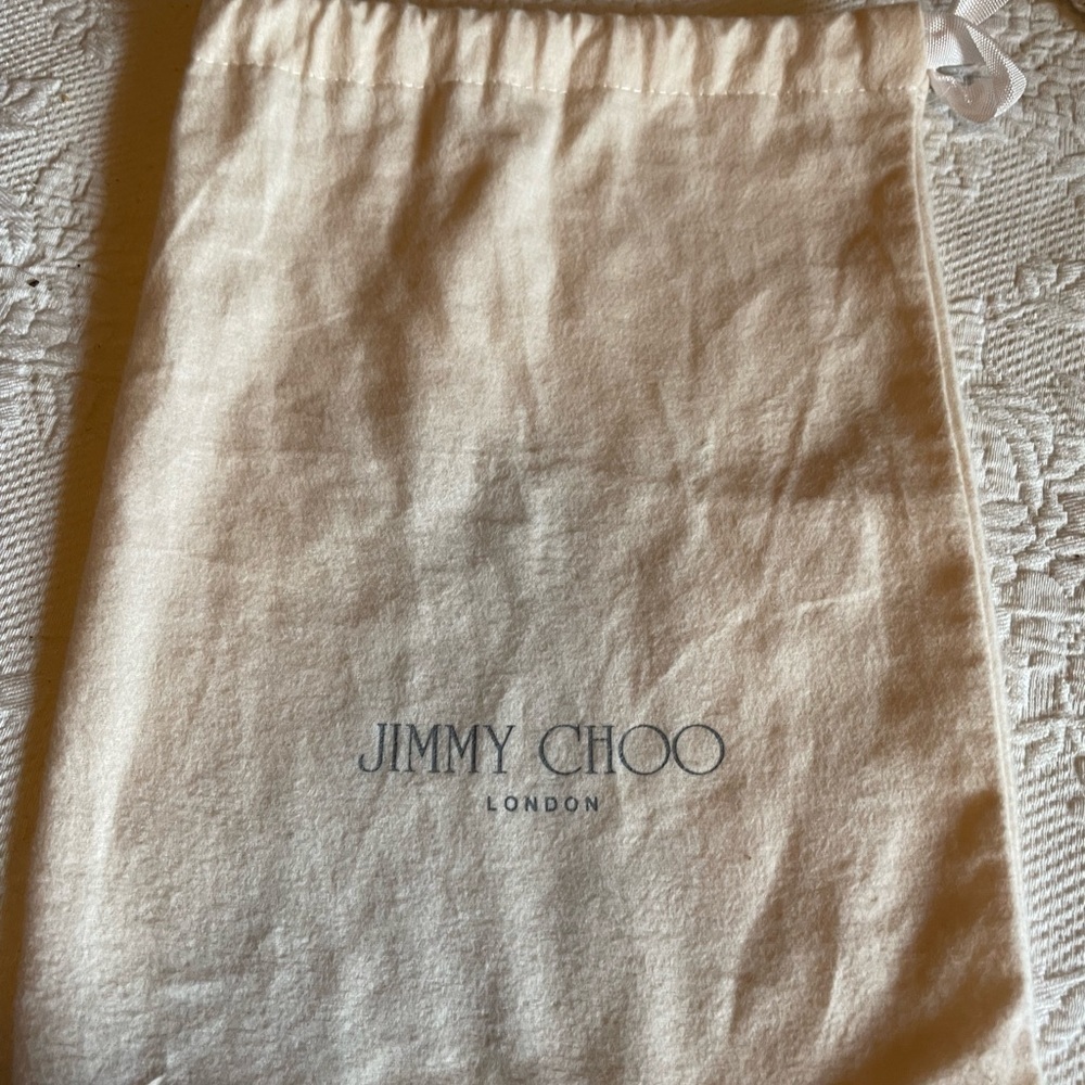 Jimmy Choo drawstring shoe cover